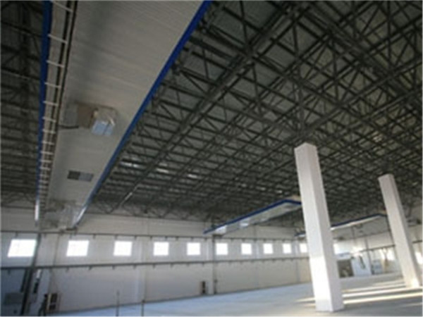 新泰仓储物流网架加工厂家案例
